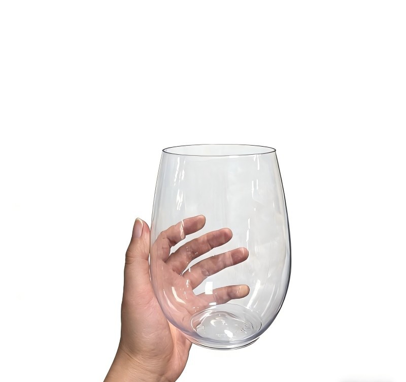 OEM oversized plastic wine cups
